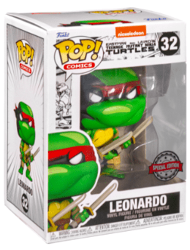 Leonardo (32) Teenage Mutant Ninja Turtles (TMNT) Pop Vinyl - 2