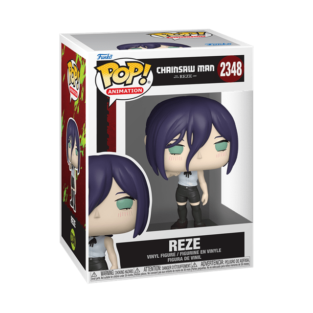 Reze With Chance Of Chase 2348 Chainsaw Man The Movie Reze Arc Funko Pop Vinyl - 2