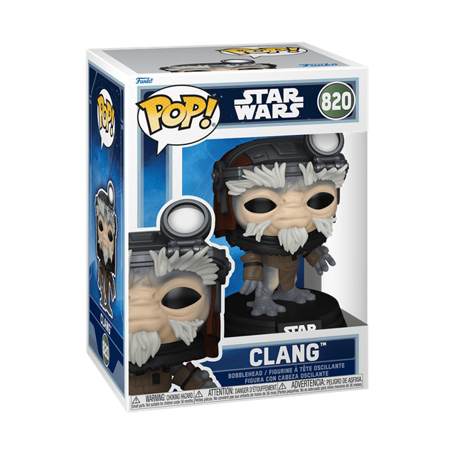 Clang With Head Set 820 The Mandalorian & Grogu Funko Pop Vinyl - 2