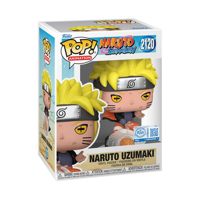 Naruto Uzumaki Lava Release Rasenshuriken 2120 Naruto Shippuden Limited Edition Funko Pop Vinyl - 2