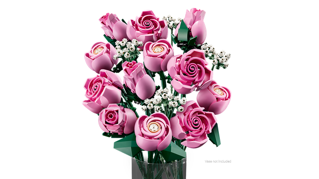 Bouquet Of Pink Roses LEGO Botanicals - 2