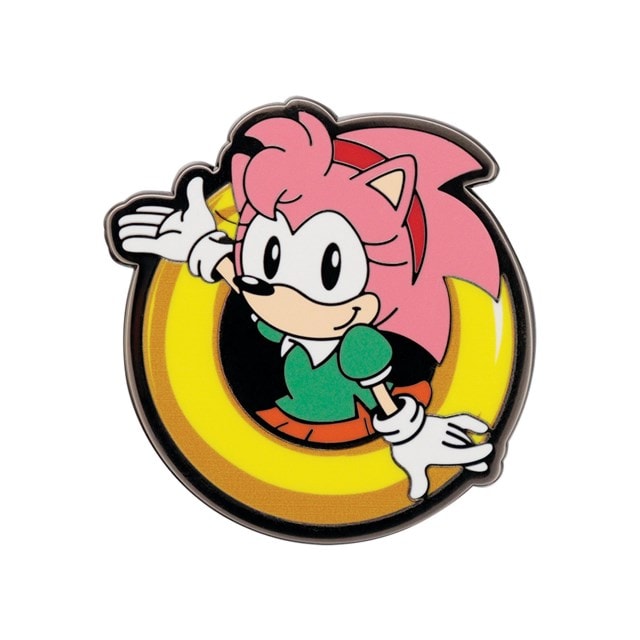 Sonic The Hedgehog Amy Pin Badge - 2