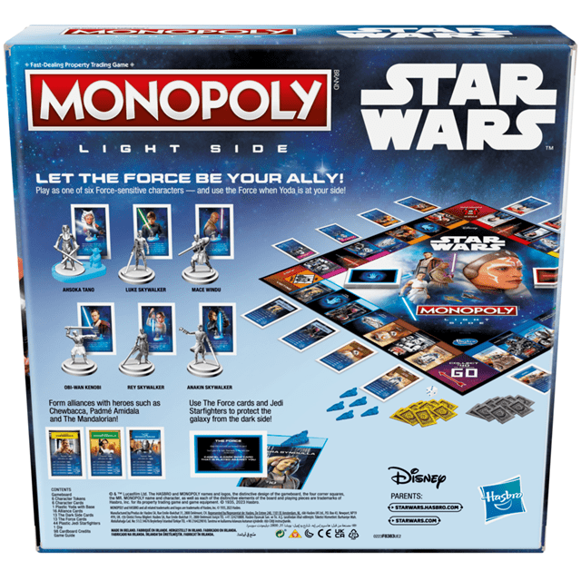 Monopoly Star Wars Light Side Edition Board Game - 4