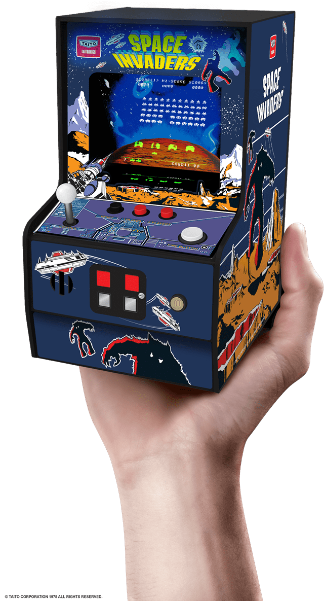 Micro Player Space Invaders Collectible Retro My Arcade Premium Edition - 2