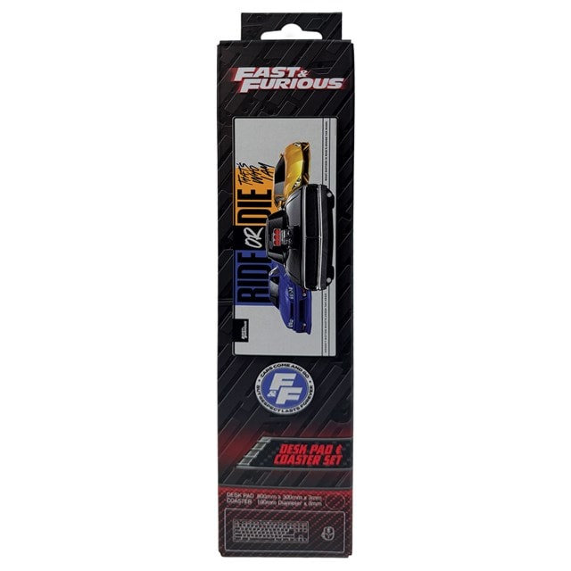 Ride Or Die Fast & Furious Desk Pad And Coaster Set - 4