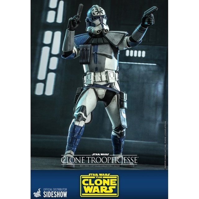 1:6 Clone Trooper Jesse - Star Wars: Clone Wars Hot Toys Figurine - 3
