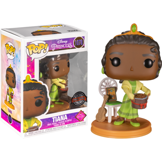 Tiana With Gumbo Pot Ultimate Disney Princess 1078 Princess And The Frog Funko Pop Vinyl - 1