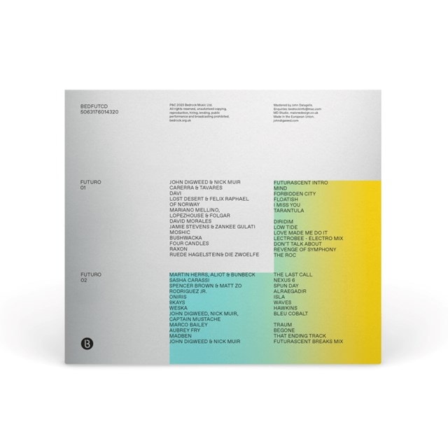 Bedrock Futuro: Mixed and Compiled By John Digweed - 2