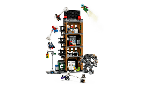 Spider-Man vs. Mysterio The Daily Bugle Marvel LEGO - 5