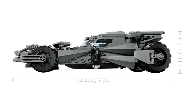 Batman v Superman Batmobile DC LEGO - 5