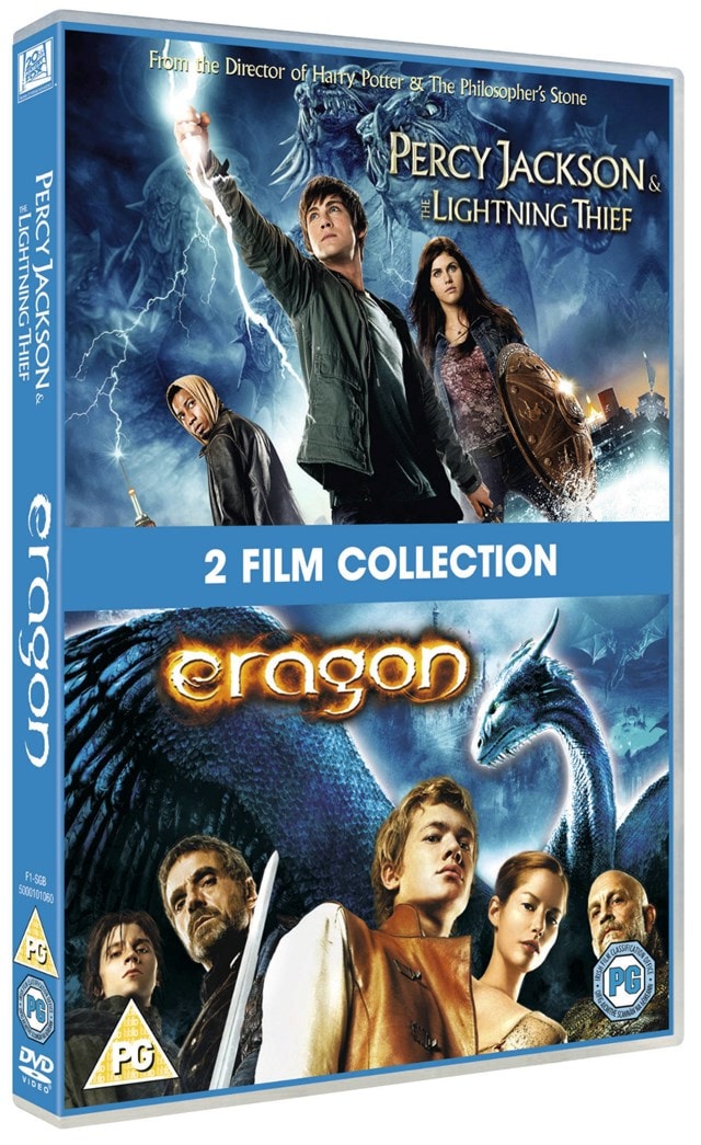 Percy Jackson and the Lightning Thief Eragon DVD Free shipping