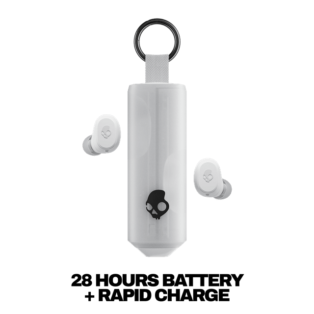 Skullcandy Dime 360 Bone True Wireless Bluetooth Earphones - 3