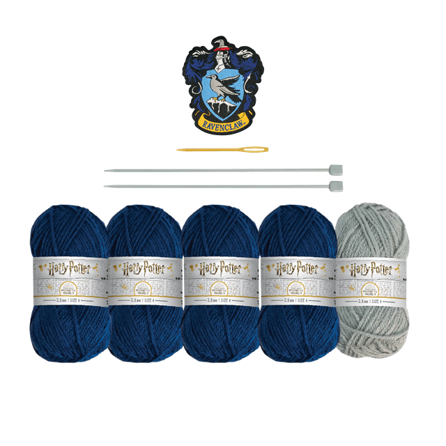 Harry Potter: Ravenclaw House Cowl: Knit Kit: Hero Collector - 3