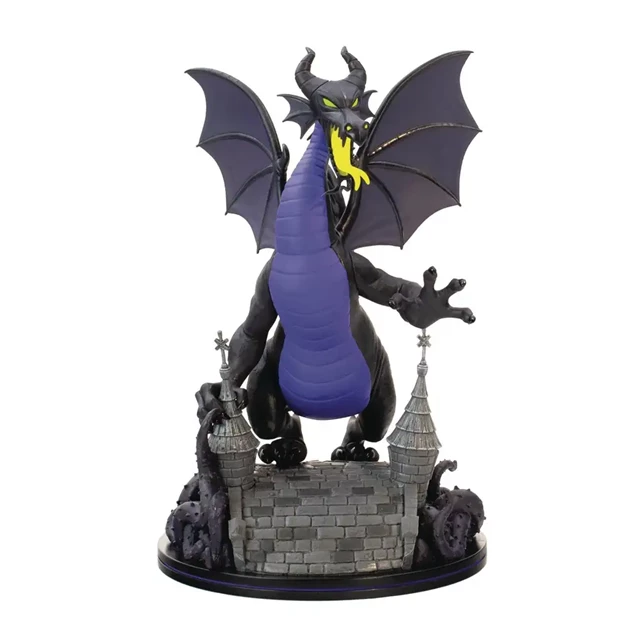 Maleficent Dragon Diorama Q Fig Max Elite Figurine - 1