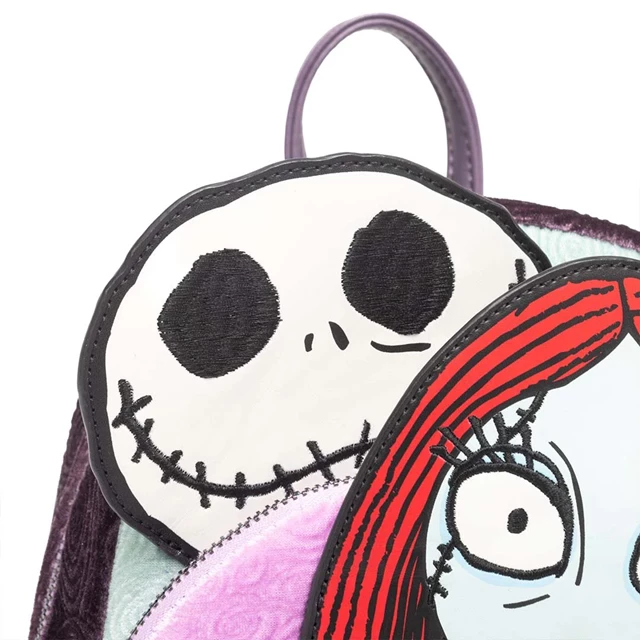 Jack, Sally & Zero Nightmare Before Christmas hmv Exclusive Glow In The Dark Loungefly Mini Backpack - 4