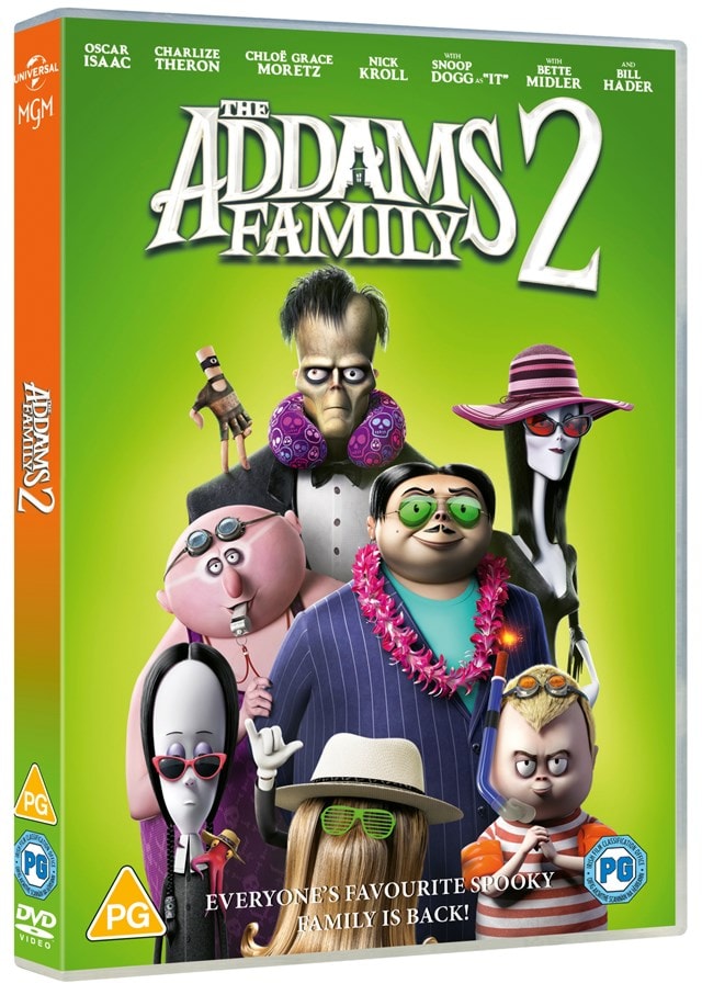 The Addams Family 2 DVD | 2021 Animated Film (Oscar Isaac Movie) | HMV Store