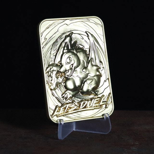 Yu-Gi-Oh! Baby Dragon: 24K Gold Plated Ingot Collectible - 4