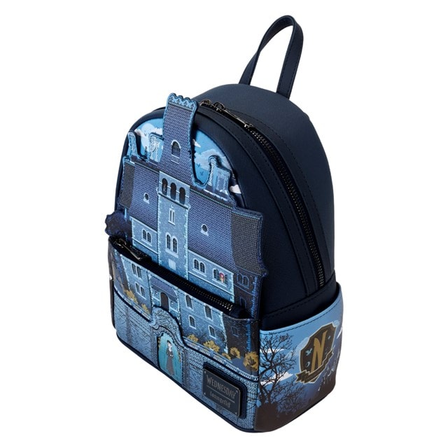 Nevermore Academy Wednesday Loungefly Mini Backpack - 4