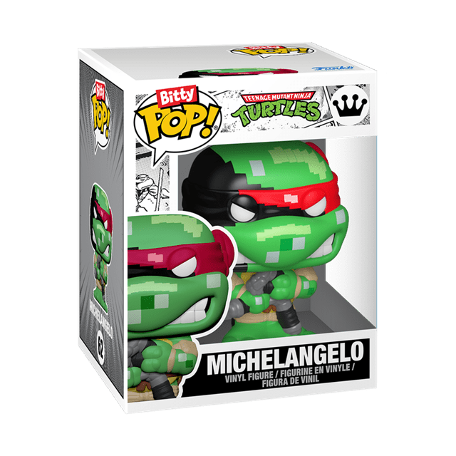 Teenage Mutant Ninja Turtles TMNT Funko Pop Bitty Arcade - 3