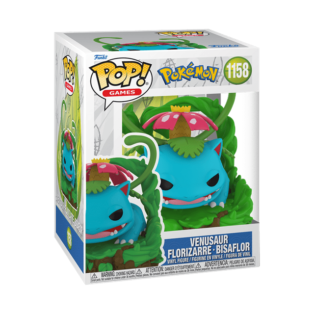 Venusaur 1158 Pokemon Funko Pop Vinyl Premium - 2