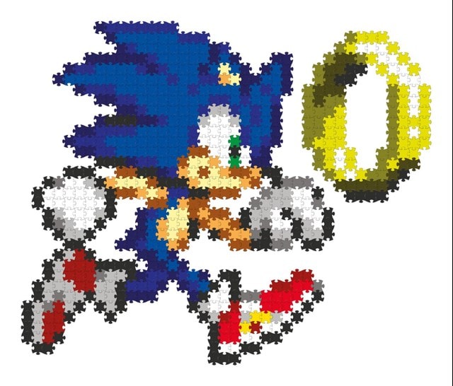 Jixelz Remix Sonic & Coin 750 Piece Puzzle - 1