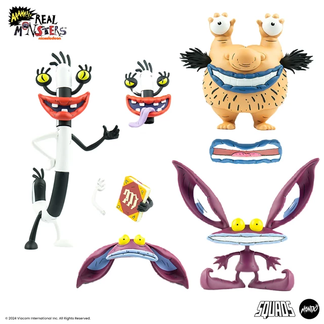 Aaahh!! Real Monsters Mondo Scale 3 Figure Set - 2