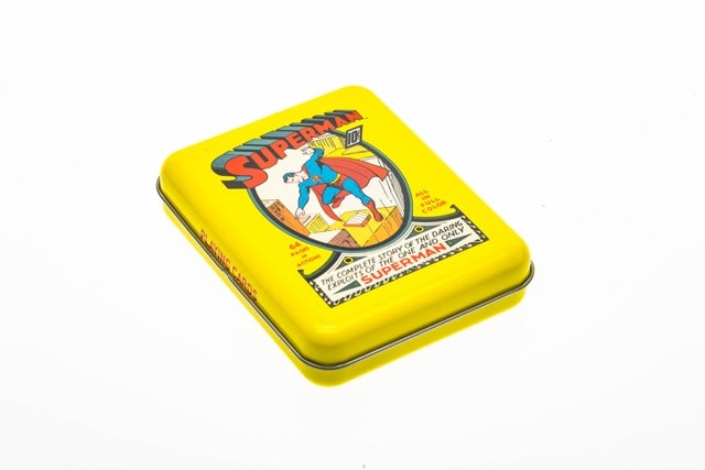 Superman Retro Tin Box Playing Cards - 1