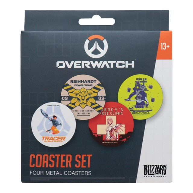 Overwatch Set Of 4 Coasters - 2