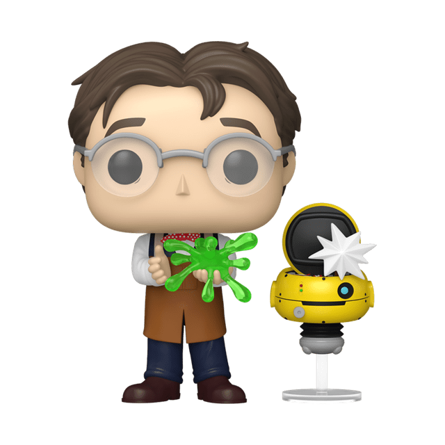 Professor Brainard With Weebo With Chance Of Chase 1833 Flubber Funko Pop Vinyl & Buddy - 3