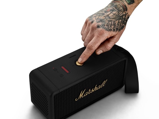 Marshall Middleton Black Bluetooth Speaker - 7
