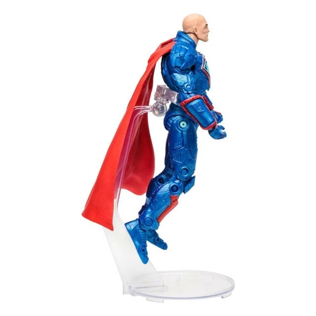 Lex Luthor In Blue Power Suit With Cape Action Figure DC Multiverse - 5