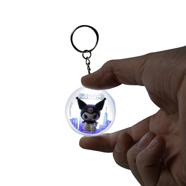 Kuromi Sanrio Hello Kitty & Friends Light Up Keyring - 2
