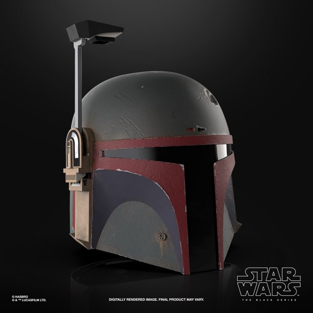 Boba Fett (Re-Armored) Premium Electronic Helmet: Star Wars Black Series - 3