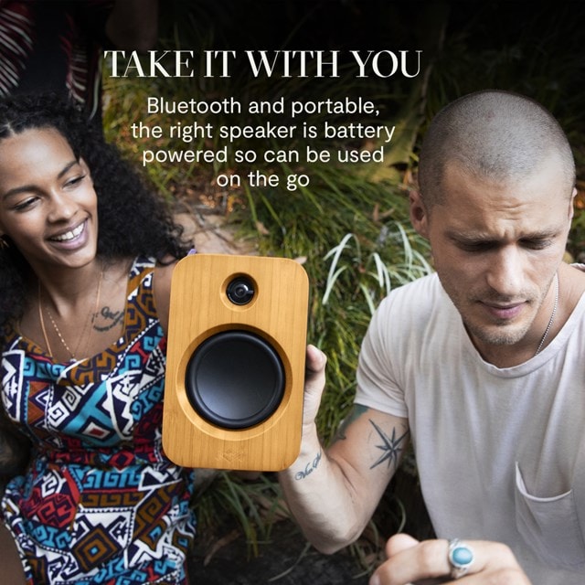 House Of Marley Get Together Duo Bluetooth Bookshelf Speakers - 6