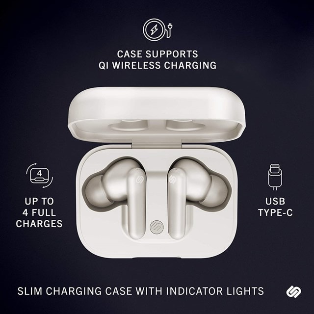 Urbanista London White Pearl Active Noise Cancelling True Wireless Bluetooth Earphones - 6