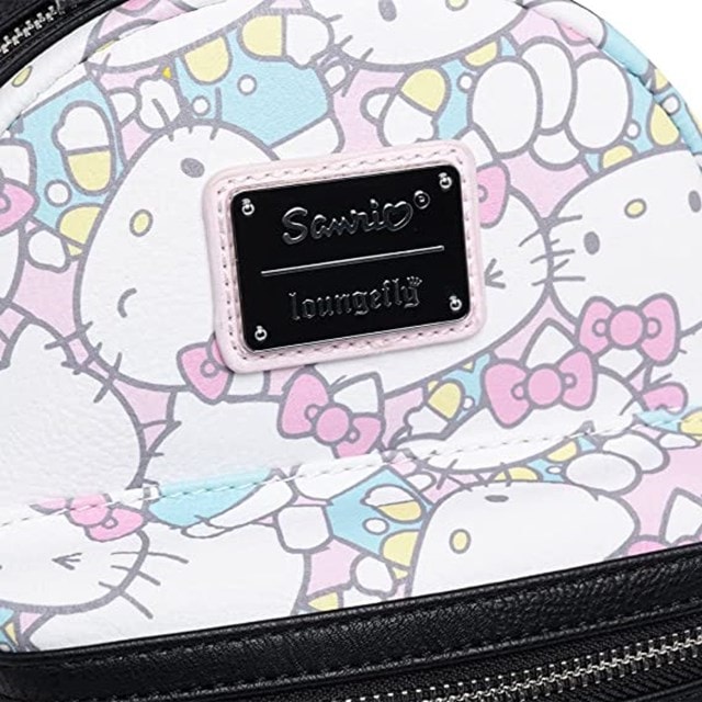 Hello Kitty Multi Pastel All Over Print Mini Backpack Loungefly - 4