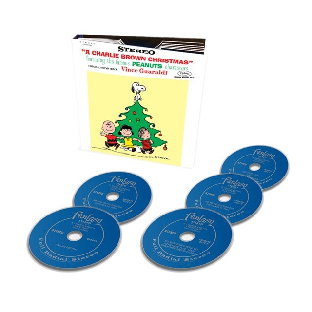 A Charlie Brown Christmas - Super Deluxe Edition 4CD/1-Blu-ray Audio Box Set - 1