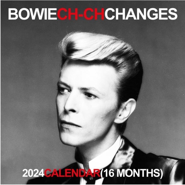 David Bowie hmv Exclusive 2024 Square Calendar Calendar Free