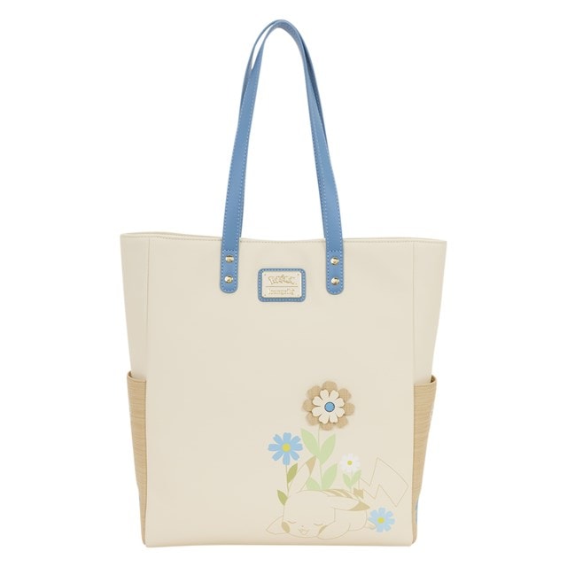 Pokemon Loungefly Floral Tote Bag With Coin Bag - 3