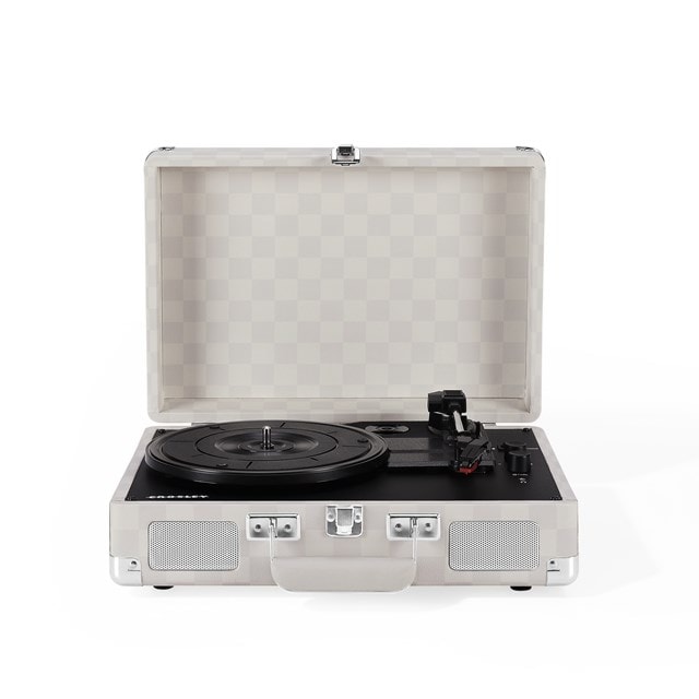 Crosley Cruiser Plus Almond Checkerboard Bluetooth Turntable - 3