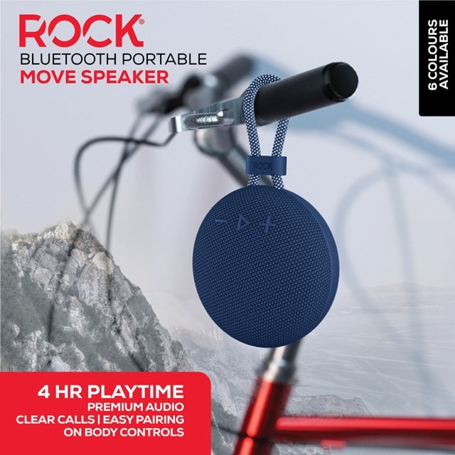 Rock Move Navy Bluetooth Speaker - 5