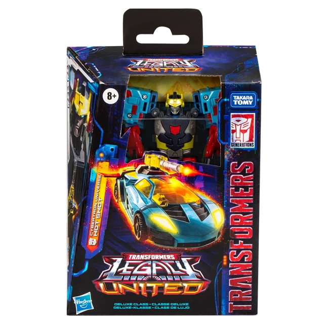 Transformers Legacy United Deluxe Class Cybertron Universe Hot Shot Hasbro Action Figure - 4