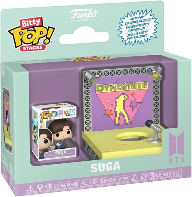 Suga With Stage BTS Dynamite Funko Bitty Pop Single - 2