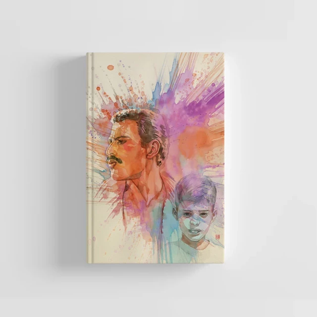 Freddie Mercury Shadows Illuminated Deluxe Edition Graphic Novel - 3