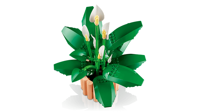 Peace Lily LEGO Botanicals - 5