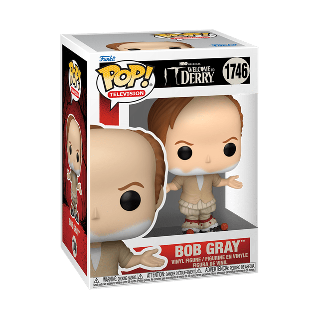 Bob Gray 1746 IT Welcome To Derry Funko Pop Vinyl - 2