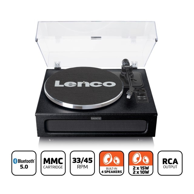 Lenco LS-430BK Black Turntable - 9