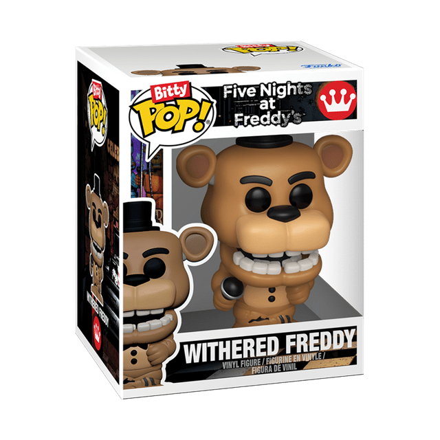 Withered Freddy and Sun & Moon Five Nights At Freddy's FNAF Funko Bitty Pop 2 Pack - 2