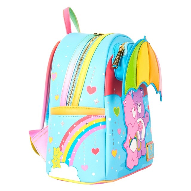 Rainbow Care Bears Loungefly Mini Backpack - 3