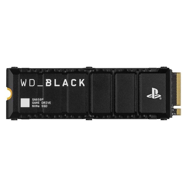 Western Digital WD_BLACK SN850P M.2 Internal SSD with Heatsink for PS5 - 1TB - 9